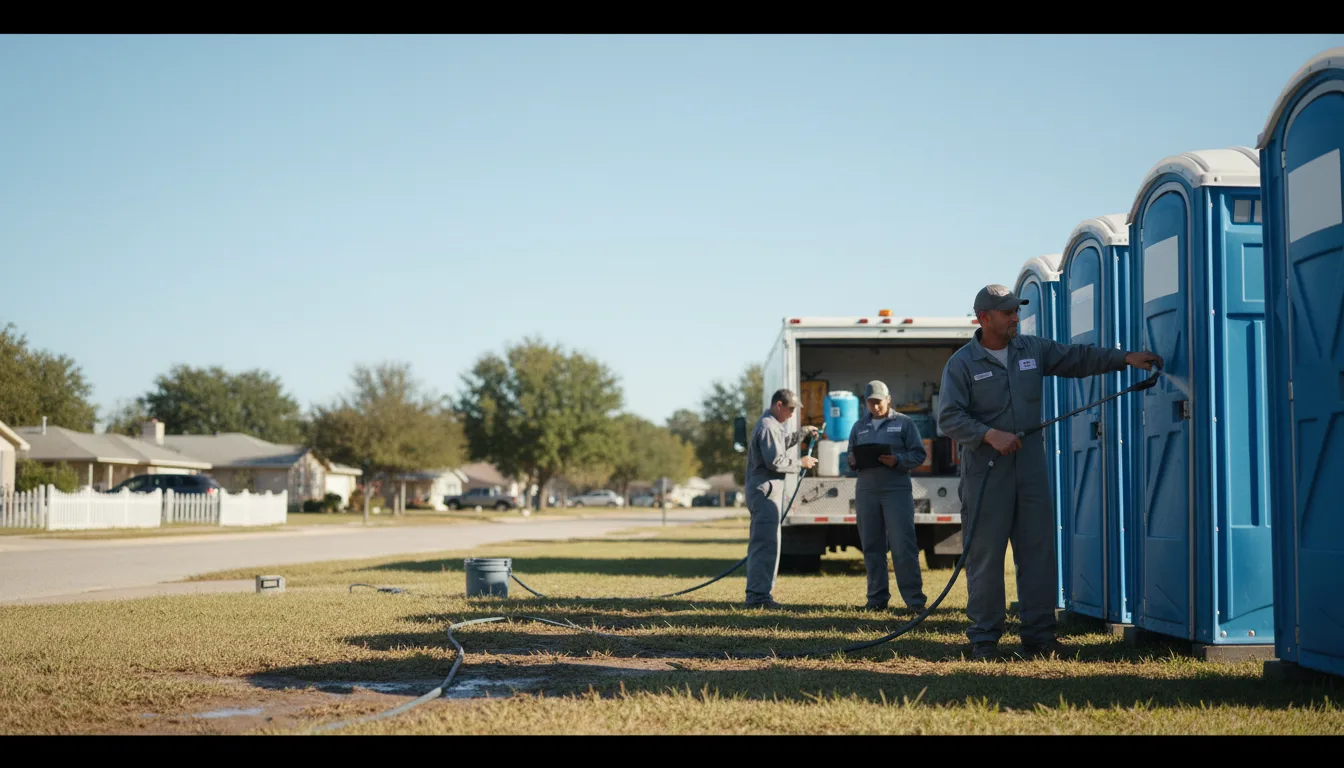 Long-Term Portable Toilet Rental in Lock Springs, MO near me